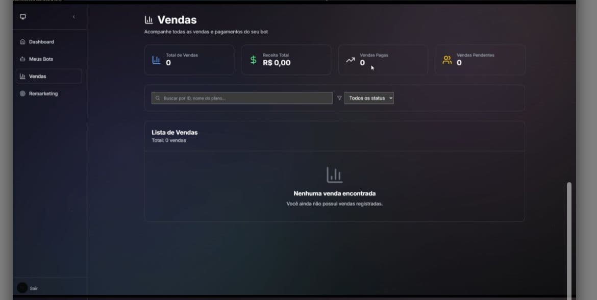 Configuração do bot — BlackinBot