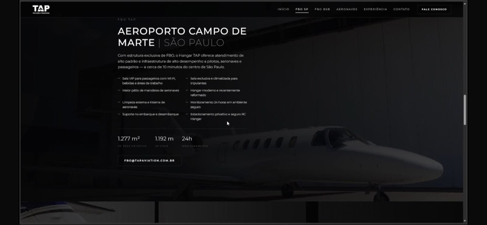 Contato — TAP Aviation